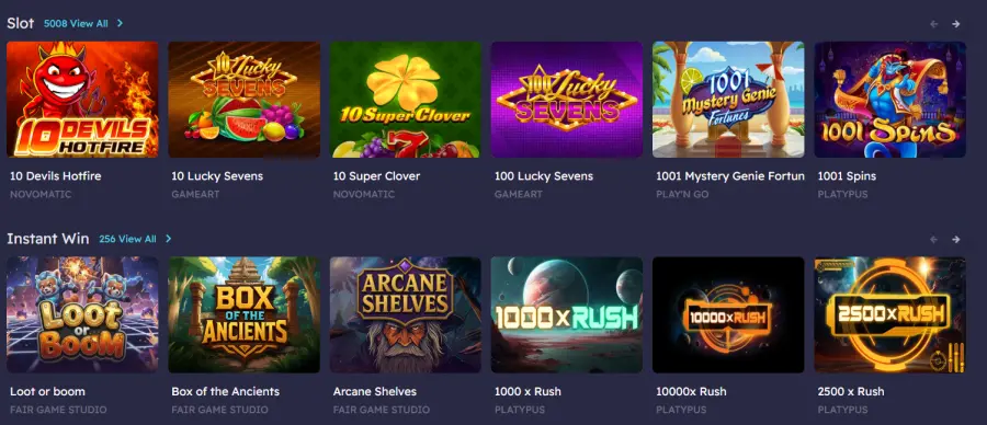 Peaches casino online